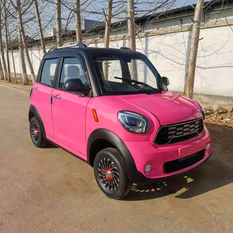 时尚女士电动车 全封闭老年代步车 成人家用四轮车 迷你阳光轿车