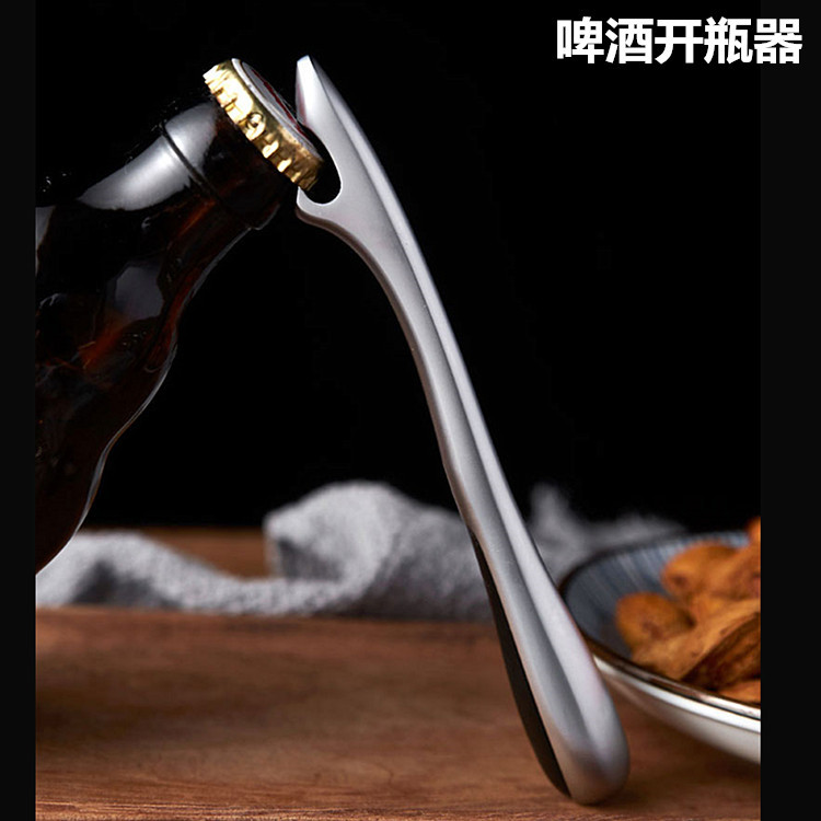 新款 啤酒开瓶器 啤酒起子鸡尾酒可乐启塞器跨境电商款