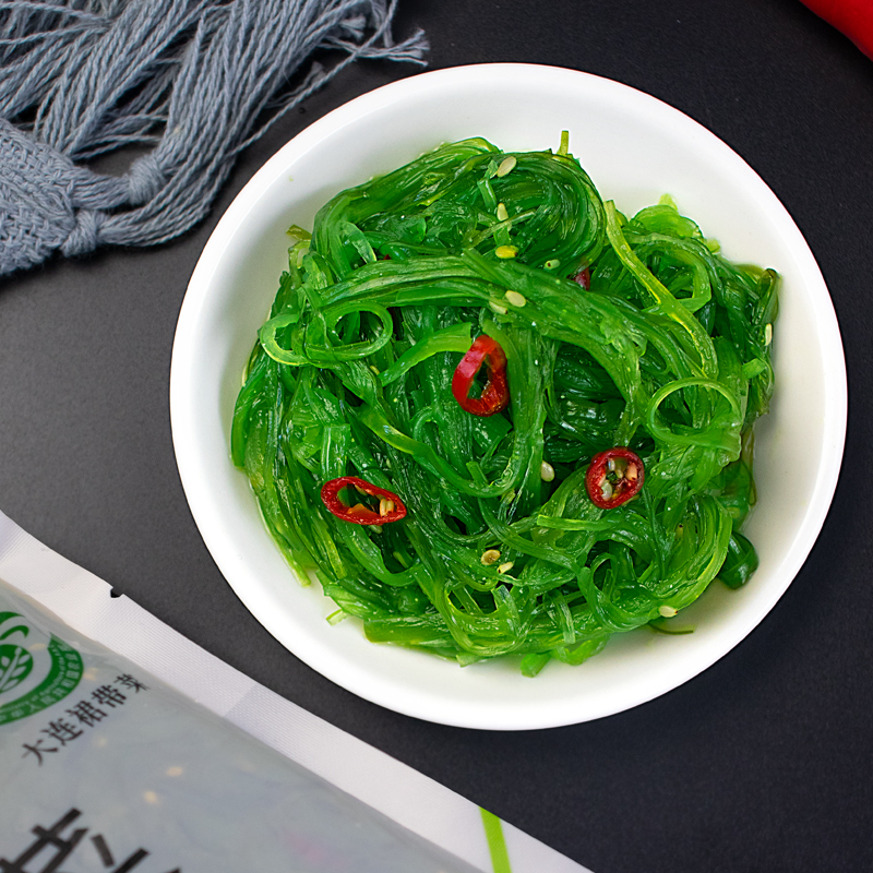 f日式裙带菜沙拉1kg即食中华海草寿司料理食材海藻沙拉商用海带丝