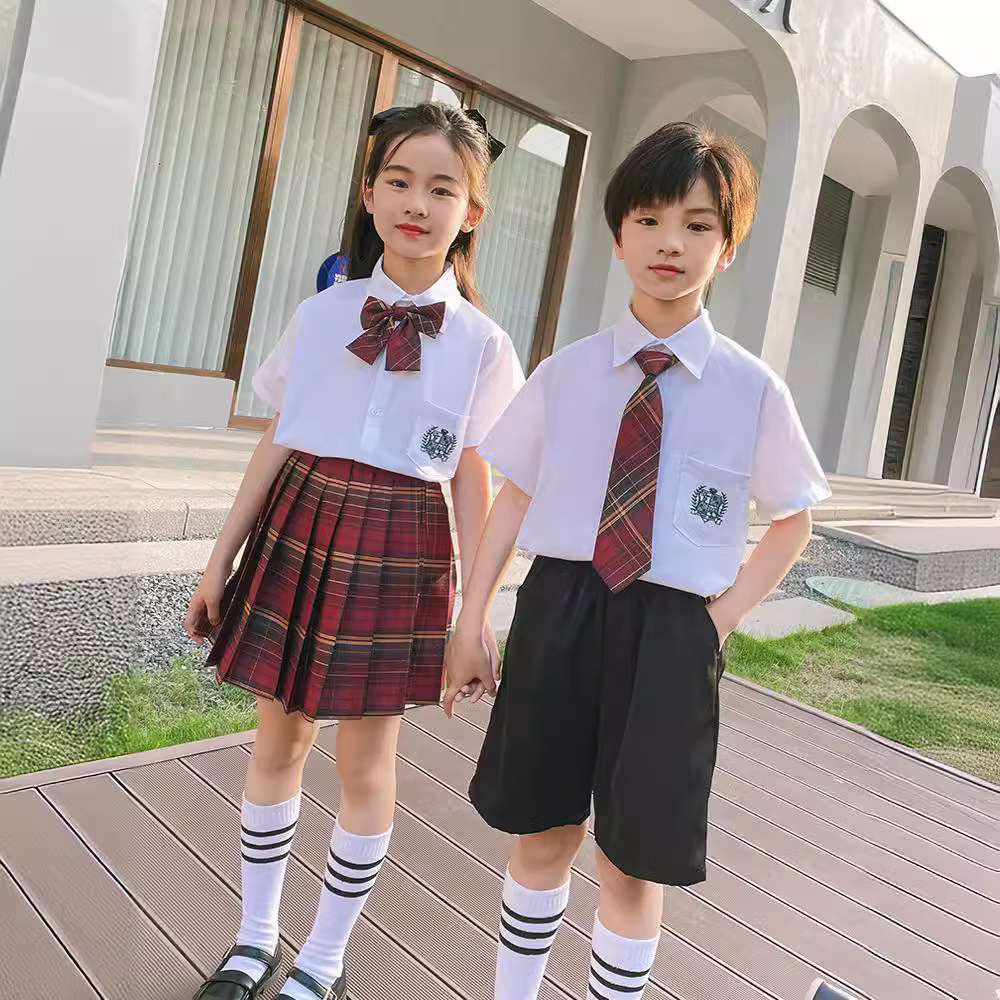 六一儿童朗诵演出服装幼儿园园服小学生夏季班服合唱比赛表演学院