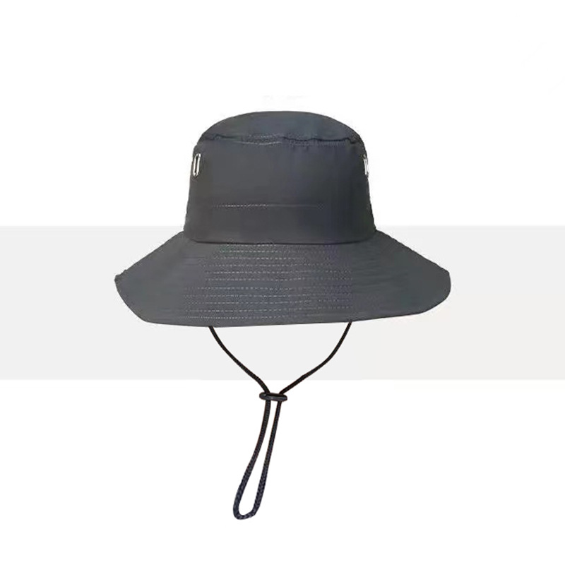 Outdoor Waterproof Bucket Hat Big Head Circumference Western Cowboy Hat Hiking Mountain Camping Alpine Cap plus Size Sun-Proof