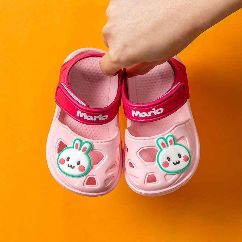 儿童凉鞋拖鞋夏韩版宝宝沙滩鞋包头鞋女童儿童洞洞鞋