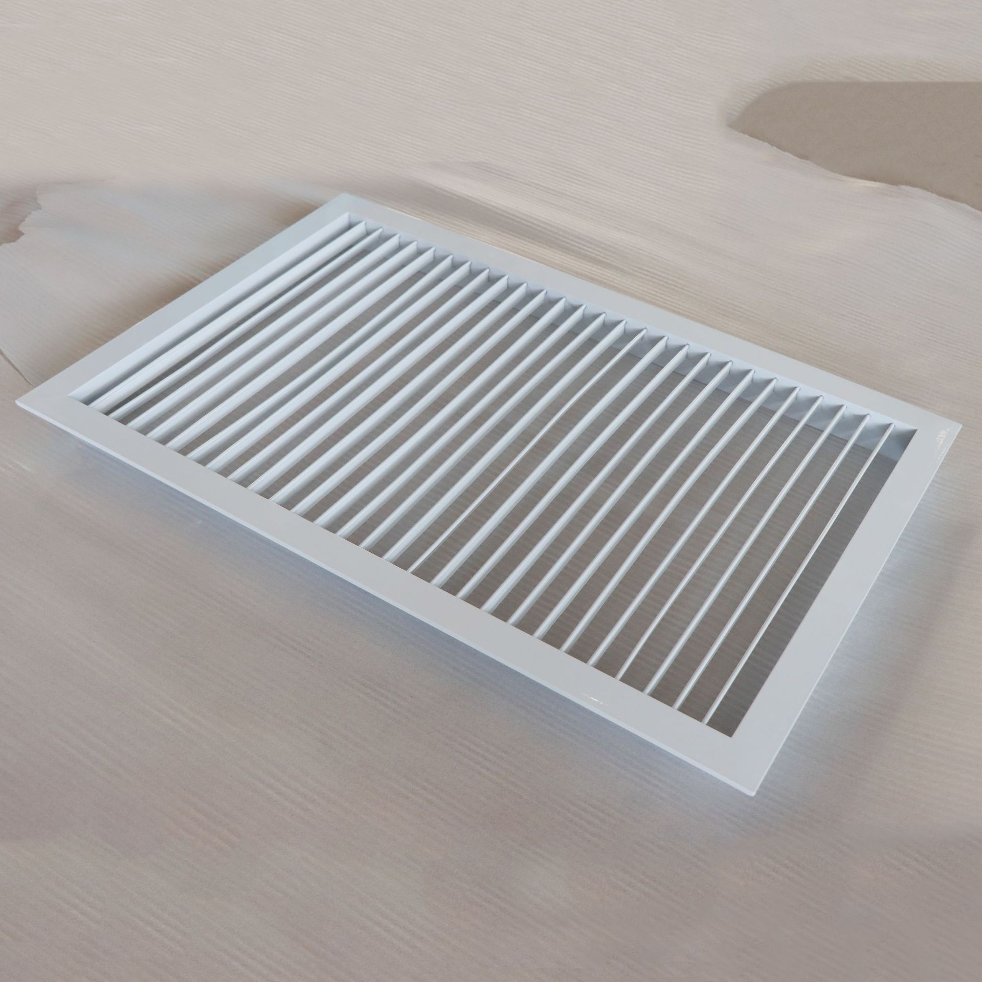 双层百叶防雨风口可调节外墙进出风口中央空调排风铝合金百叶风口