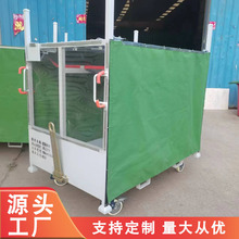 周转车 汽车料架 零部件工装车 定制帆布料架汽车配件周转料架