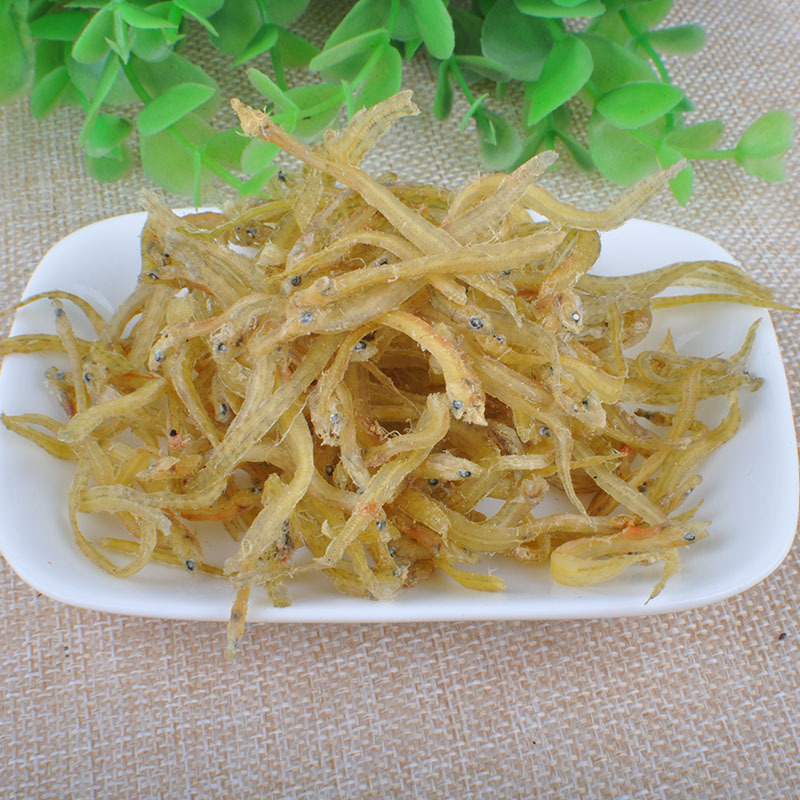 新货淡干银鱼干海燕小鱼仔干500g丁香鱼干银鱼干面条鱼小咸鱼干货