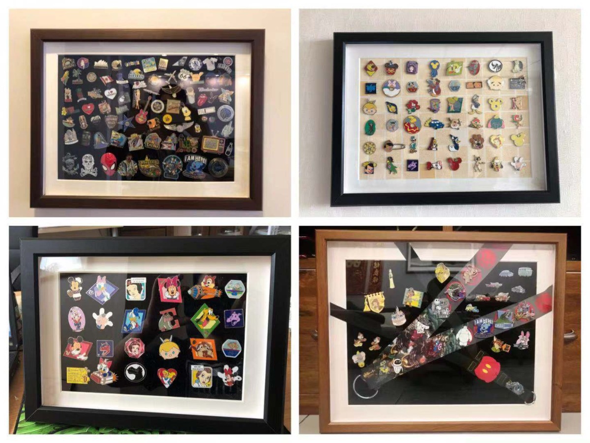 展示展示奖牌服务板徽章板奖章订制挂墙收纳夏季板徽章勋章收集