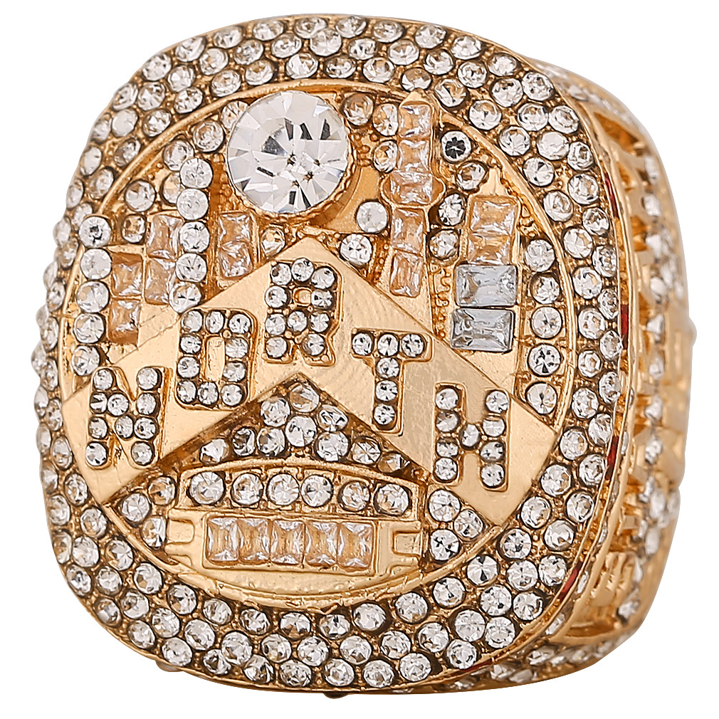 高品质 钢膜 2019 多伦多猛龙 篮球总冠军戒指 亚马逊热销