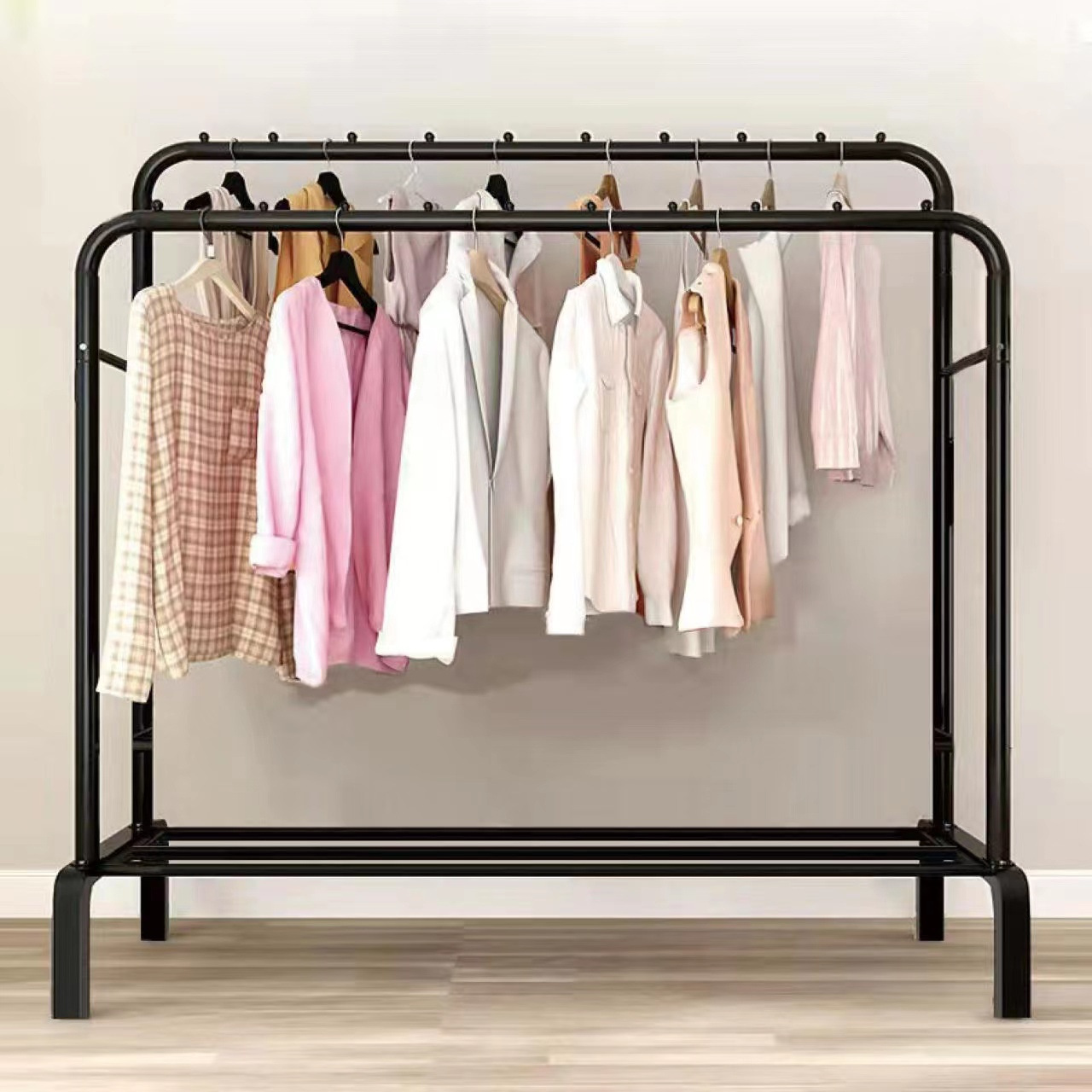 Clothes Hanger Floor Student Household Dormitory Folding Bedroom Drying Rack Balcony Storage Simple Coat Rack Wholesale