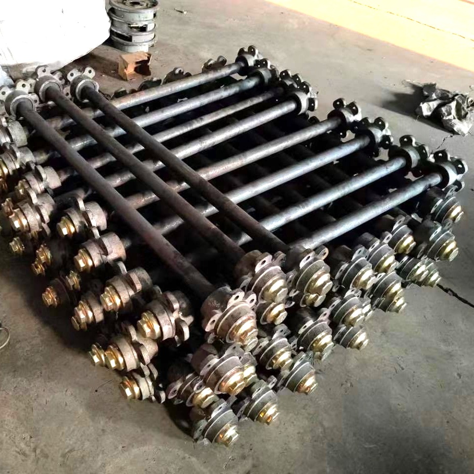 厂家供应 拖车轮轴 拖车配件 农用车桥 房车配件 车轴