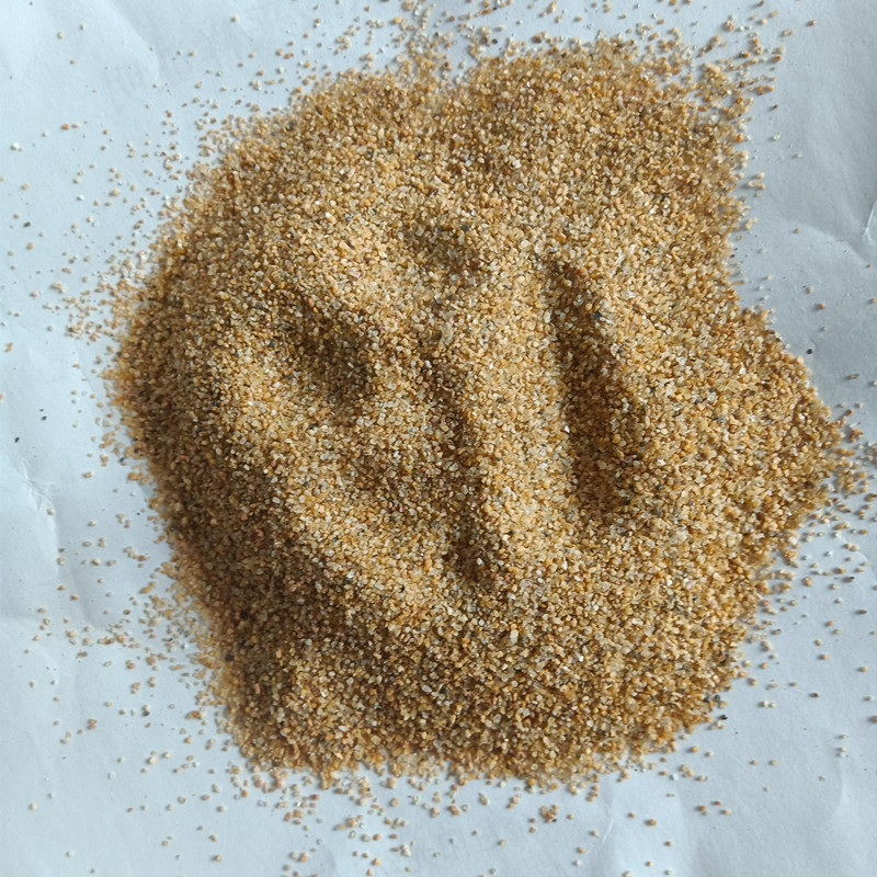 厂家供应黄金砂金黄砂化妆砂热带雨淋沙水晶砂鱼缸造景底砂