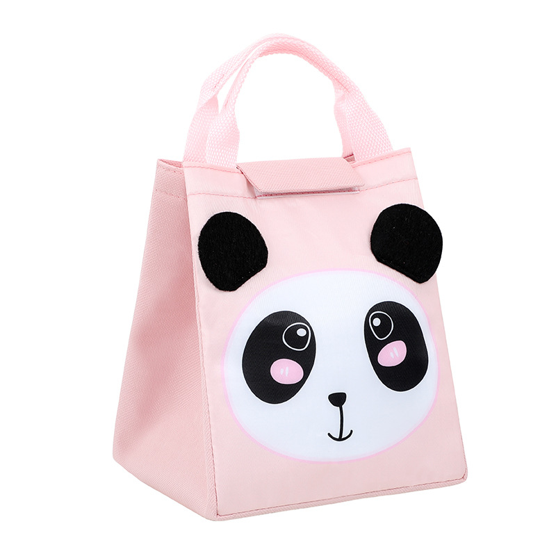 New Product Insulated Lunch Box Bag Wholesale 3d Stereo Thermal Bag Student with Rice Lunch Bag Portable Cute Lunch Box Bag