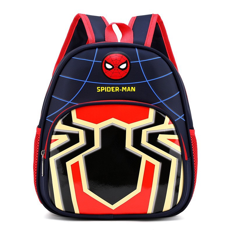 Children's Schoolbag Kindergarten Backpack Boys 3-4-5-6 Years Old Boy and Girl Baby Cartoon Spider-Man Backpack