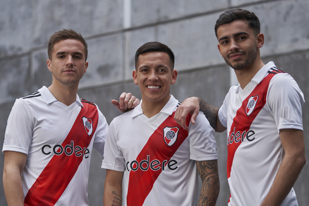 阿根廷河床队2223赛季主场球迷版短袖球衣足球服laliga红白球衣