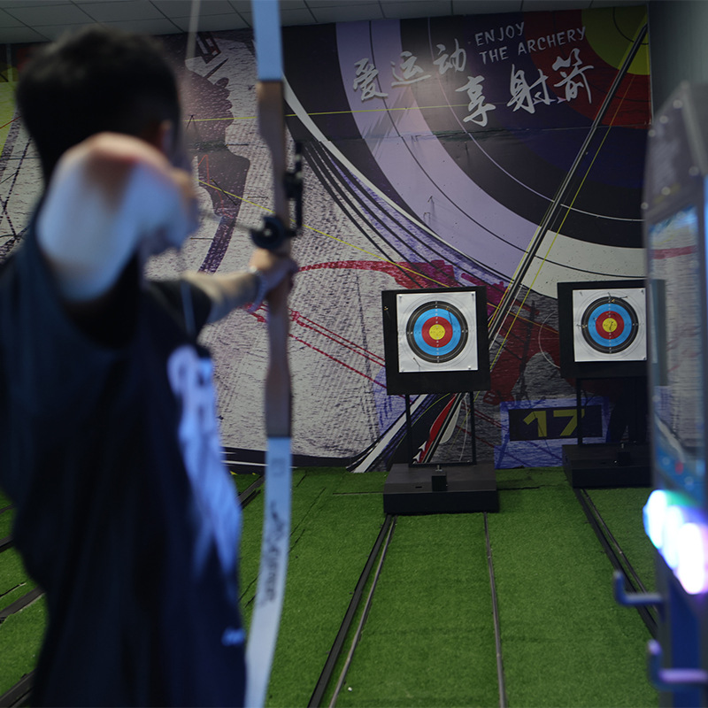 影华科技 游乐场射箭场 设备网红场馆项目室内娱乐互动模拟射箭馆