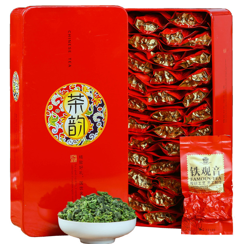 品质好茶安溪高山铁观音茶叶512g 浓香型礼盒装乌龙茶叶绿茶铁