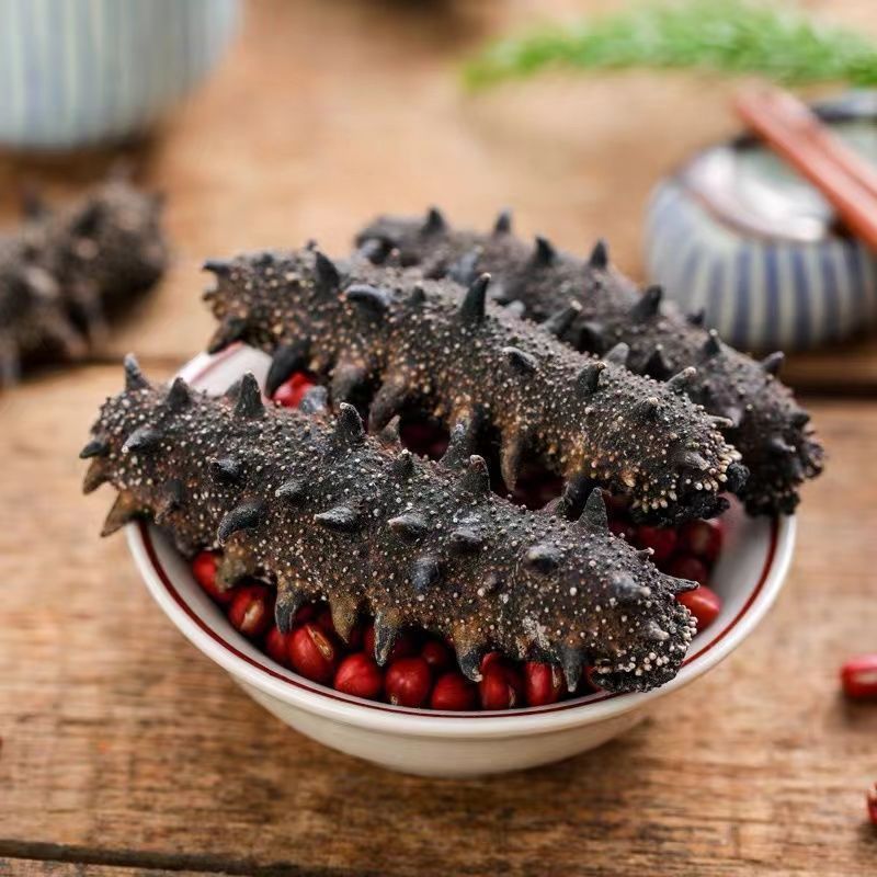 干货批发淡干海参大连海参干海参大连淡干辽参刺参礼盒装一件批发