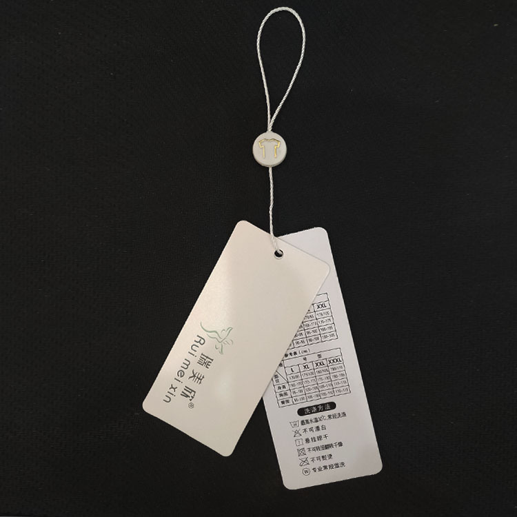 家居服吊牌服装uv印刷吊卡标签睡衣商标logo合格证挂牌