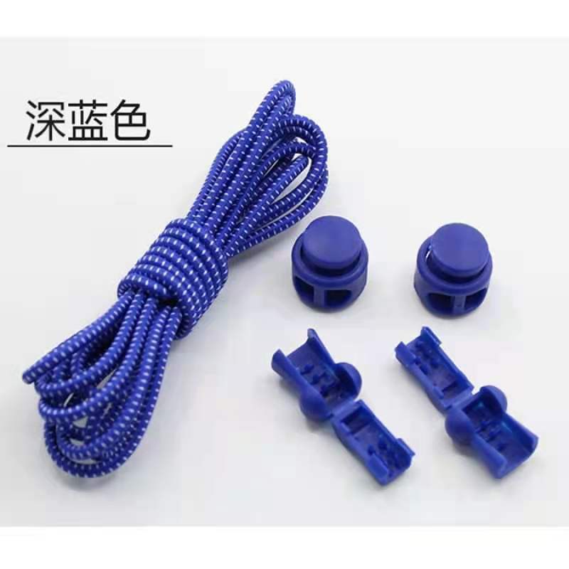 Source Factory Direct Supply No Tie-Free Lazy Elastic Tighten Rope Plastic Buckle Shoelace Large Quantity Cong You