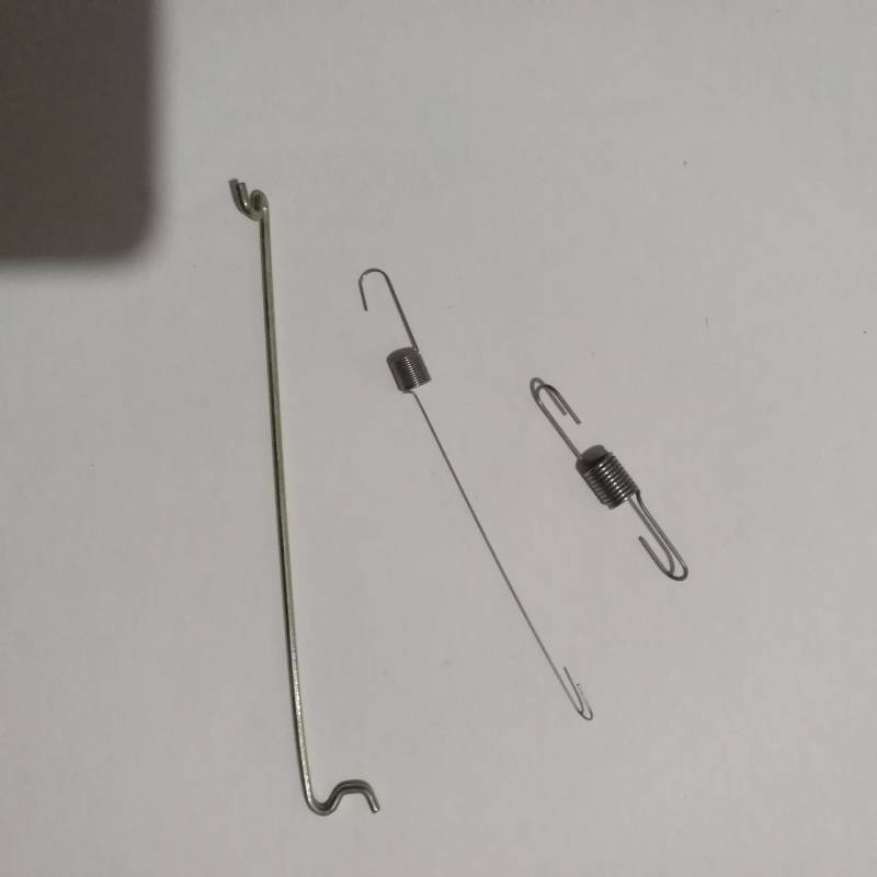 罗宾mt72fw mt84fw冲击夯eh12-2d汽油机调速拉杆微调弹簧回位弹簧