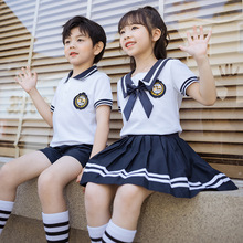 校服小学生2022夏季新款海军风水手服运动会幼儿园英伦风园服全套