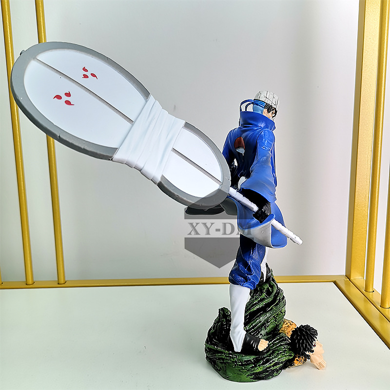 轮回宇智波带土手办动漫火影忍者gk双头雕白面具晓组织飞手办批发