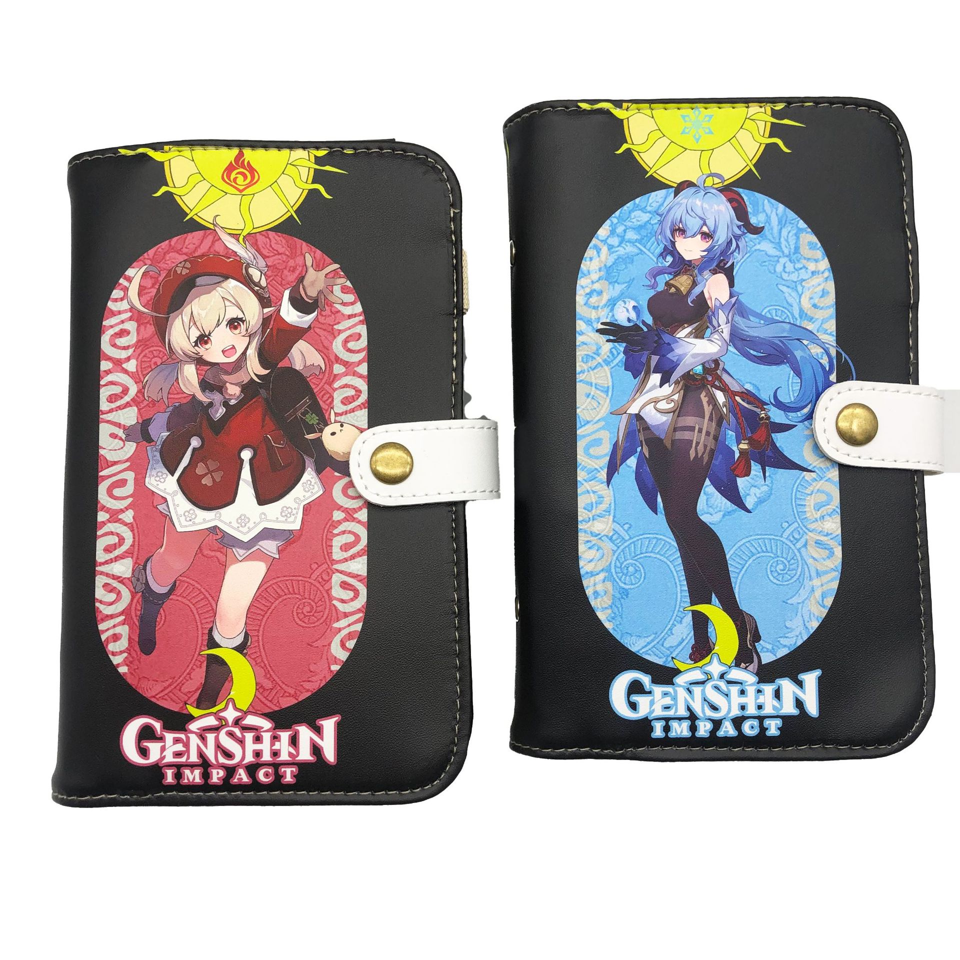 高颜值原神手账本温迪胡桃小学生可莉七七笔记本活页可拆卸日记本