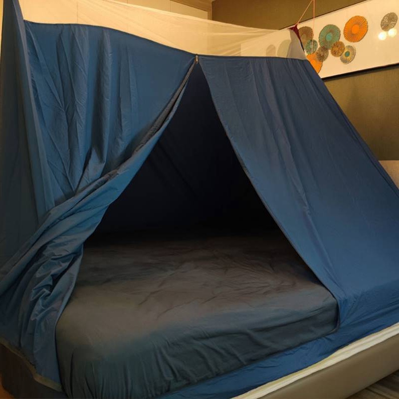 酒店防窥帐篷便携悬挂空中室内大人可睡觉隐私遮光床上帐篷宿舍帐