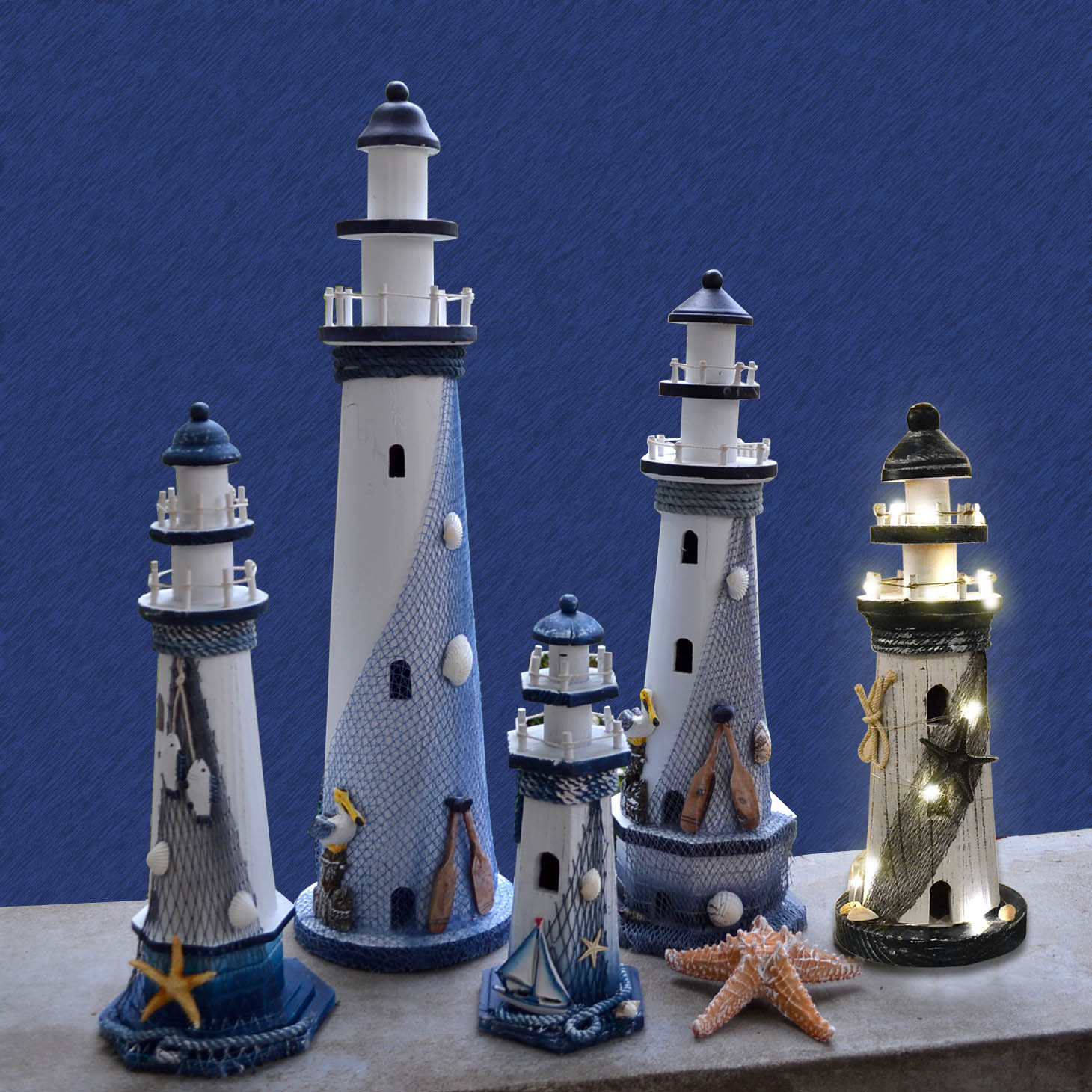 地中海风格摆件塔