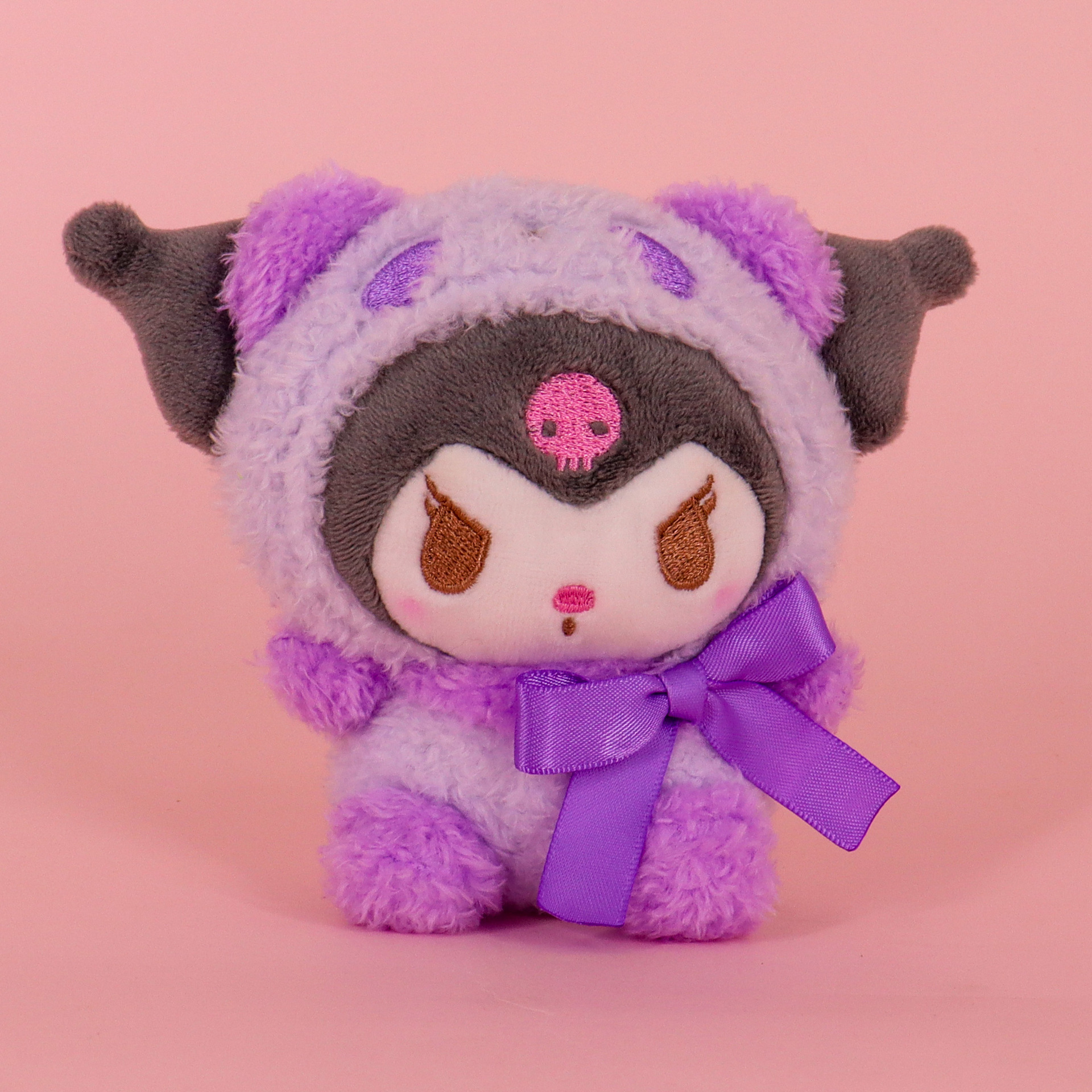 日系卡通可爱三丽鸥库洛米美乐蒂玉桂狗变身熊猫毛绒公仔玩偶挂件