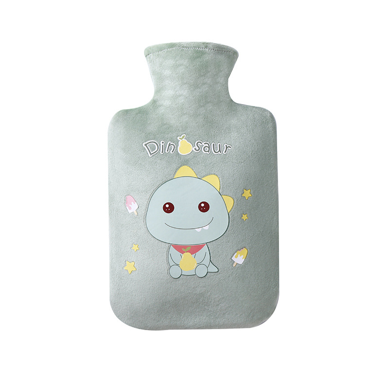 Kaqite Winter Hot Water Injection Bag Student PVC Cute Hot-Water Bag Cartoon Cute Pet Plush Hand Warmer Wholesale