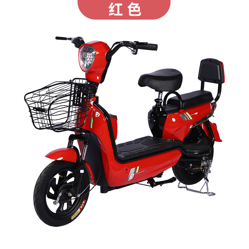 新款电动车成人踏板超威电瓶车电动自行车代步车电单车礼品赠送