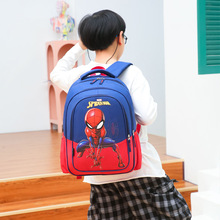 减负护脊新款儿童背包男女童书包蜘蛛侠2-6年级可爱卡通学生背包