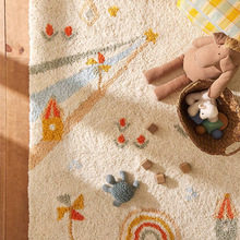 凯利地毯仿羊绒床边卧室地毯-斯德哥尔摩