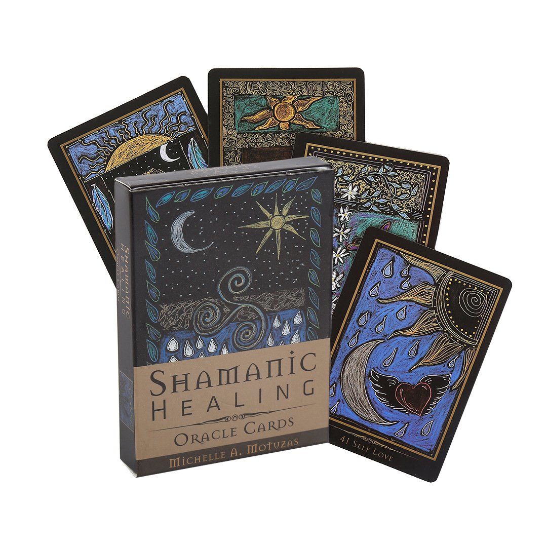 现货shamanic healing oracle 萨满的疗愈神谕卡 冥想神谕卡