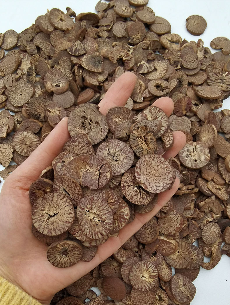 中药材批发焦槟榔 片 500g 槟榔片 大白 炒槟榔散装零售产地货源