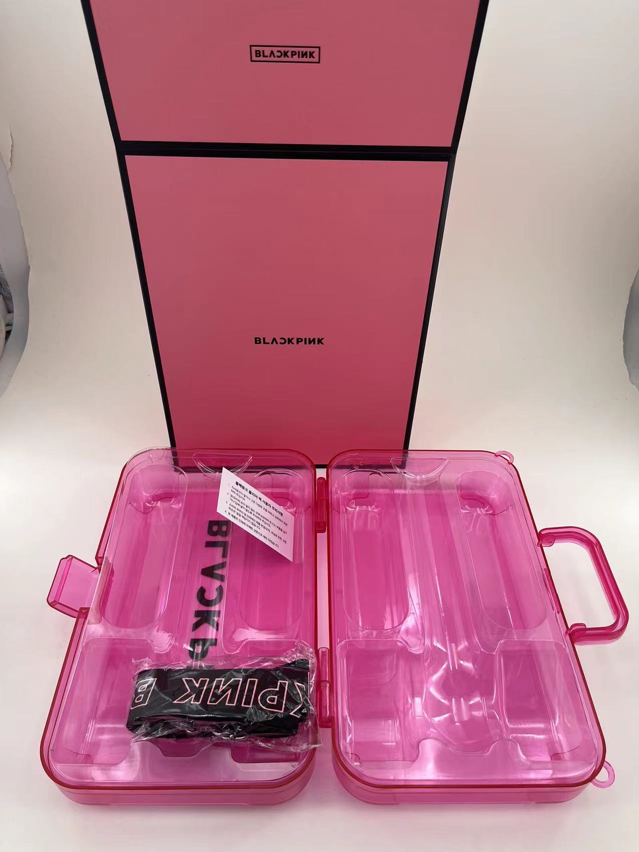 blackpink 应援棒粉锤收纳盒 粉锤盒 收纳包 粉丝演唱会周边同款