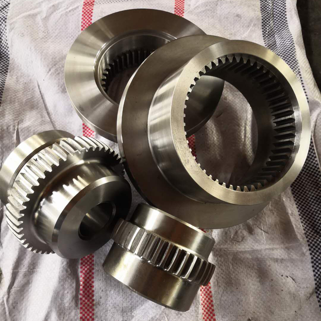 内外齿传动联轴器giicl鼓形齿连轴器42调质耐磨齿式联轴器