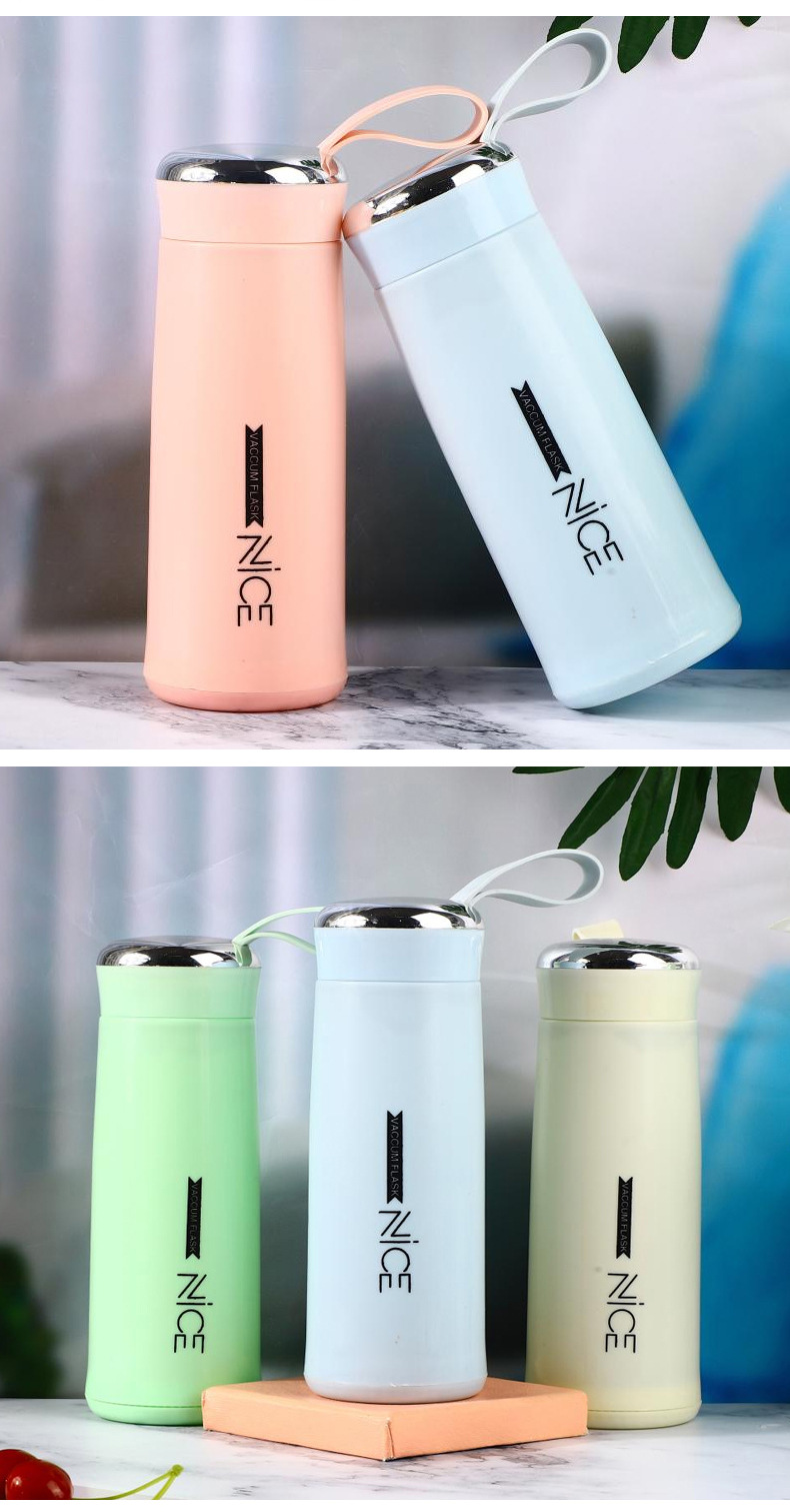 新款礼品玻璃杯奈斯杯活动赠送宣传印制玻璃水杯女ins广告礼品杯