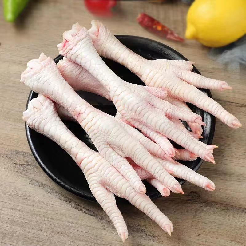 鸡脚 冷冻 大鸡爪 带柄长鸡脚 凤爪 卤水 煲汤 鸡脚 餐饮食材