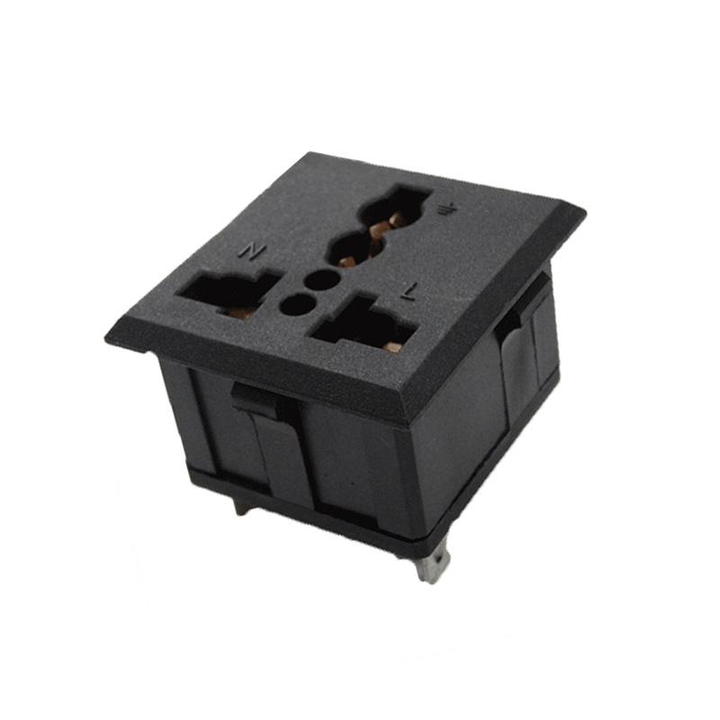 厂家批发模数化插座多功能电源插座41mm43mm卡式ac座