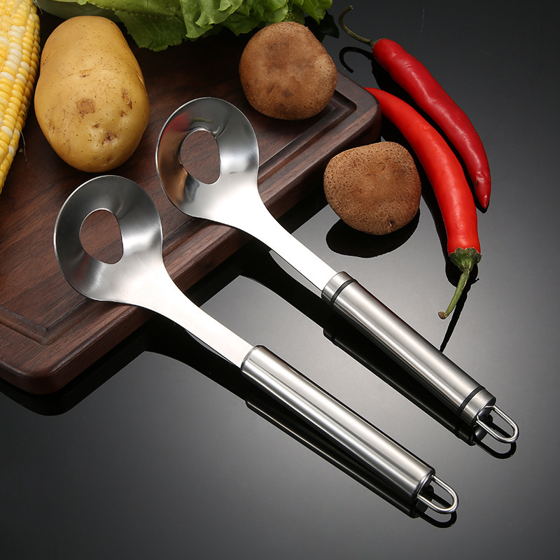 304 Stainless Steel Meatball Spoon Squeeze Meatball Fish Ball Spoon Kitchen Manual Ball Pressing Spoon Meatball Maker