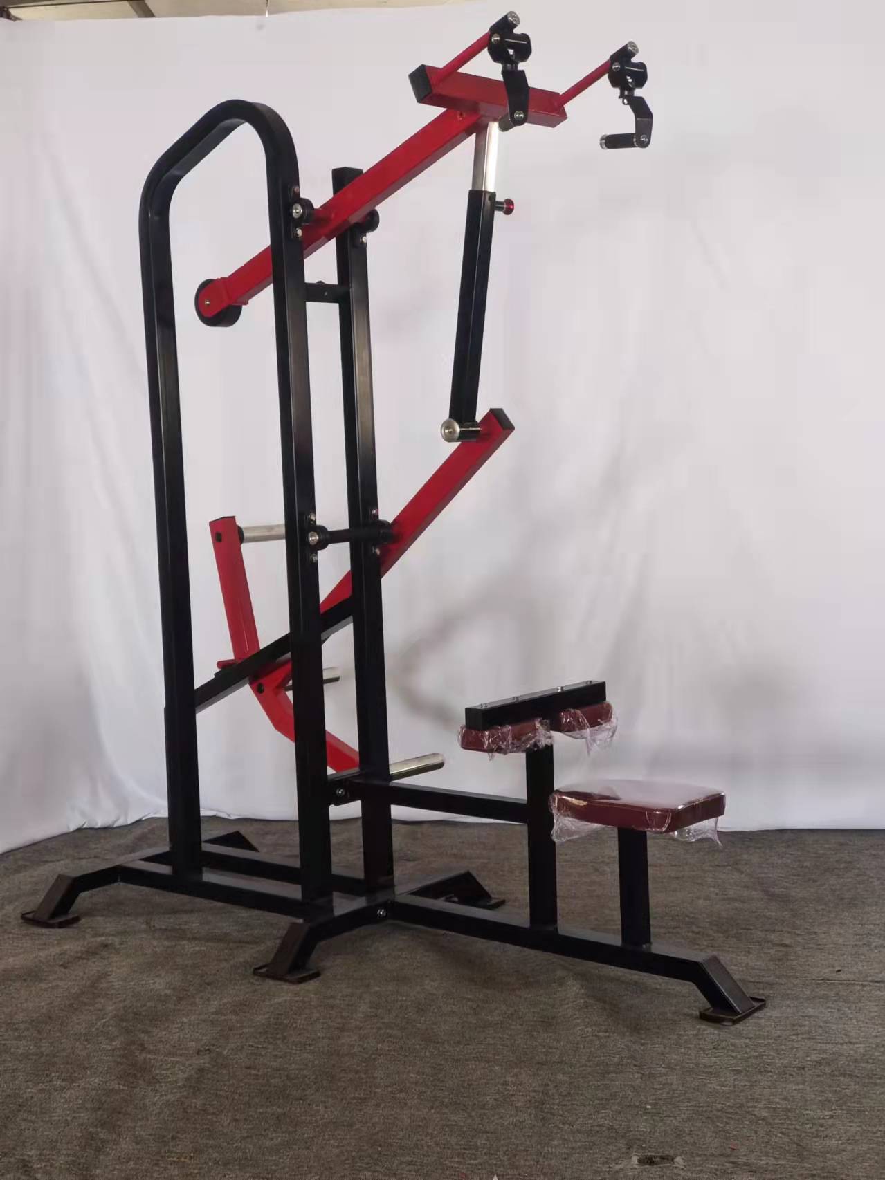 健身房商用高位下拉训练器挂片式综合力量训练器材高拉背训练器