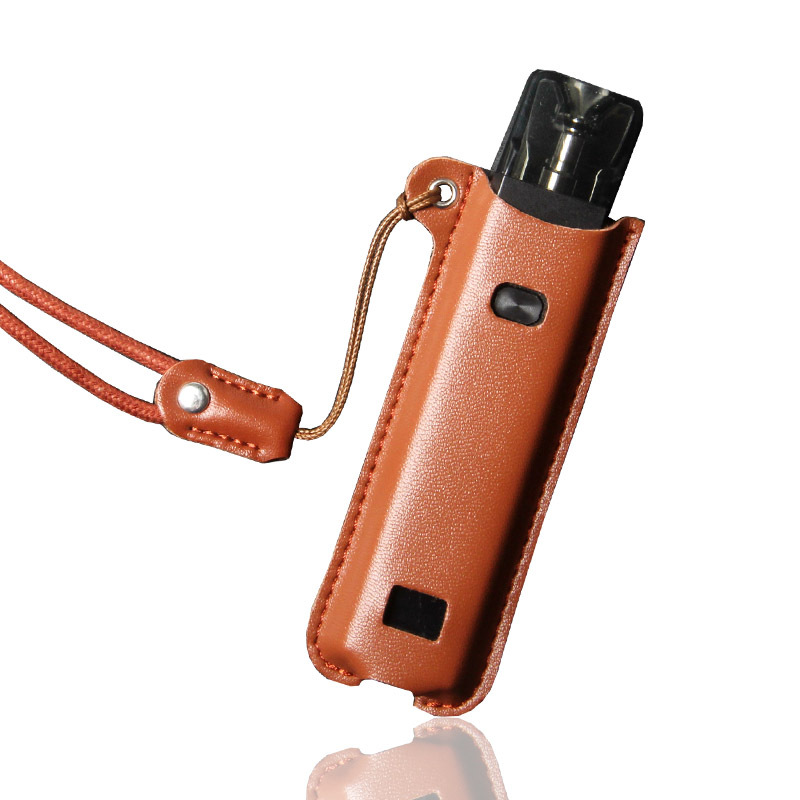 适用aspire favostix 鹦鹉螺皮套半包款烟套灵动烟杆保护套配挂绳