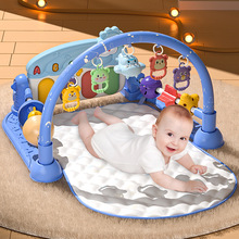 脚踏钢琴健身架器新生婴儿玩具0-1岁早教益智男女宝宝音乐毯礼物