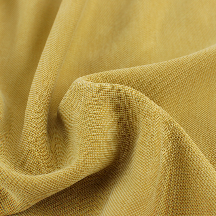 250g双面珠地莫代尔面料 铜氨丝砂洗针织布 polo衫t恤连衣裙面料