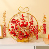 new year Rich fruit Red berries Decoration a living room 2023 Year of the Rabbit Spring Festival ornament arrangement Chinese New Year desktop household