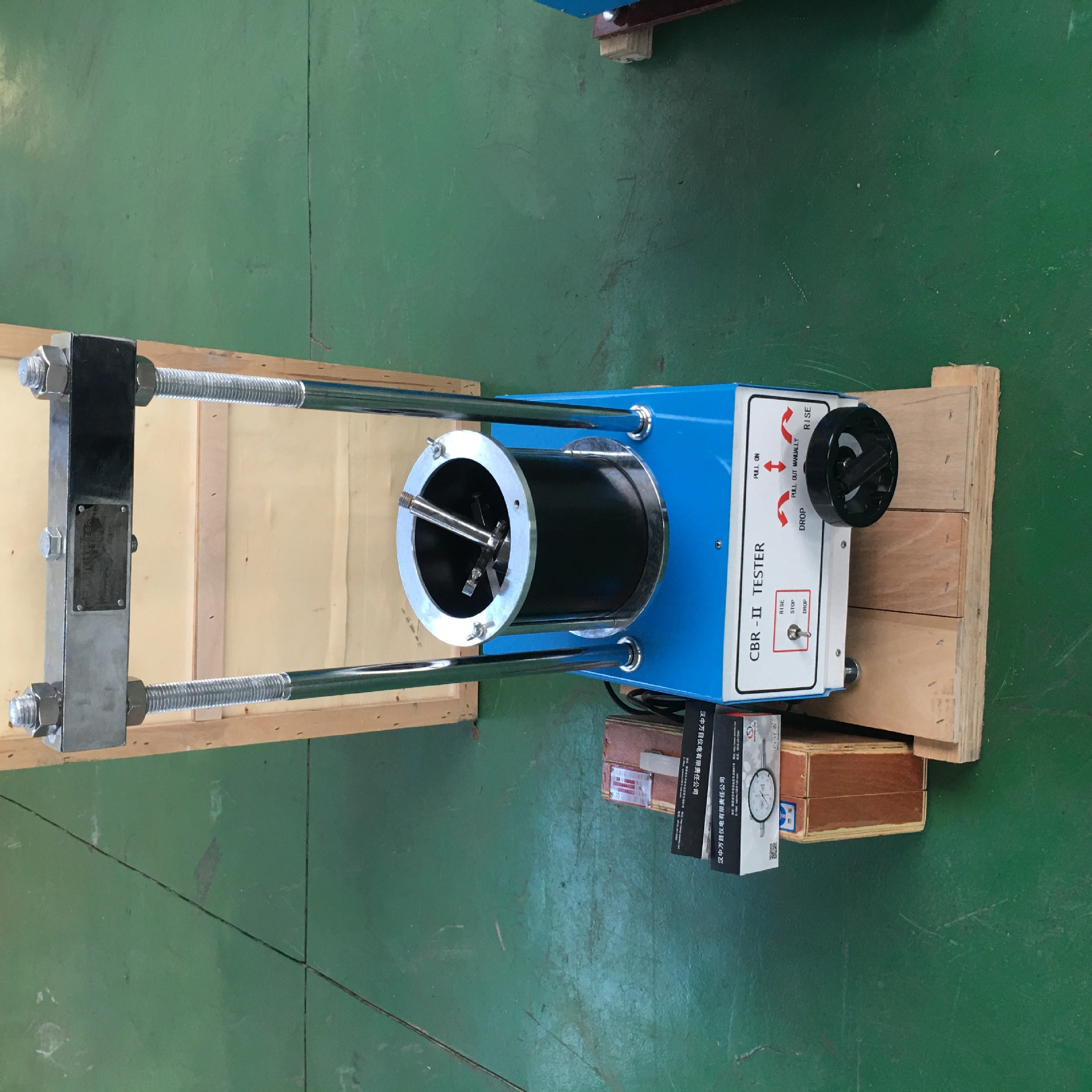 cbr-iii室内承载比试验仪 数显式cbr-1承载比测定仪可做英文出口