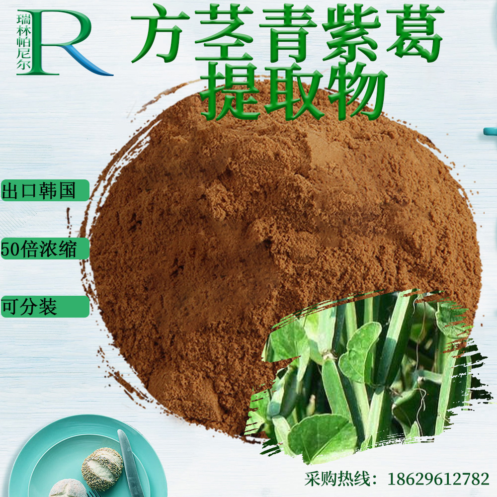 方茎青紫葛提取物/粉 50:1 cissus extract 出口韩国 量大可议价