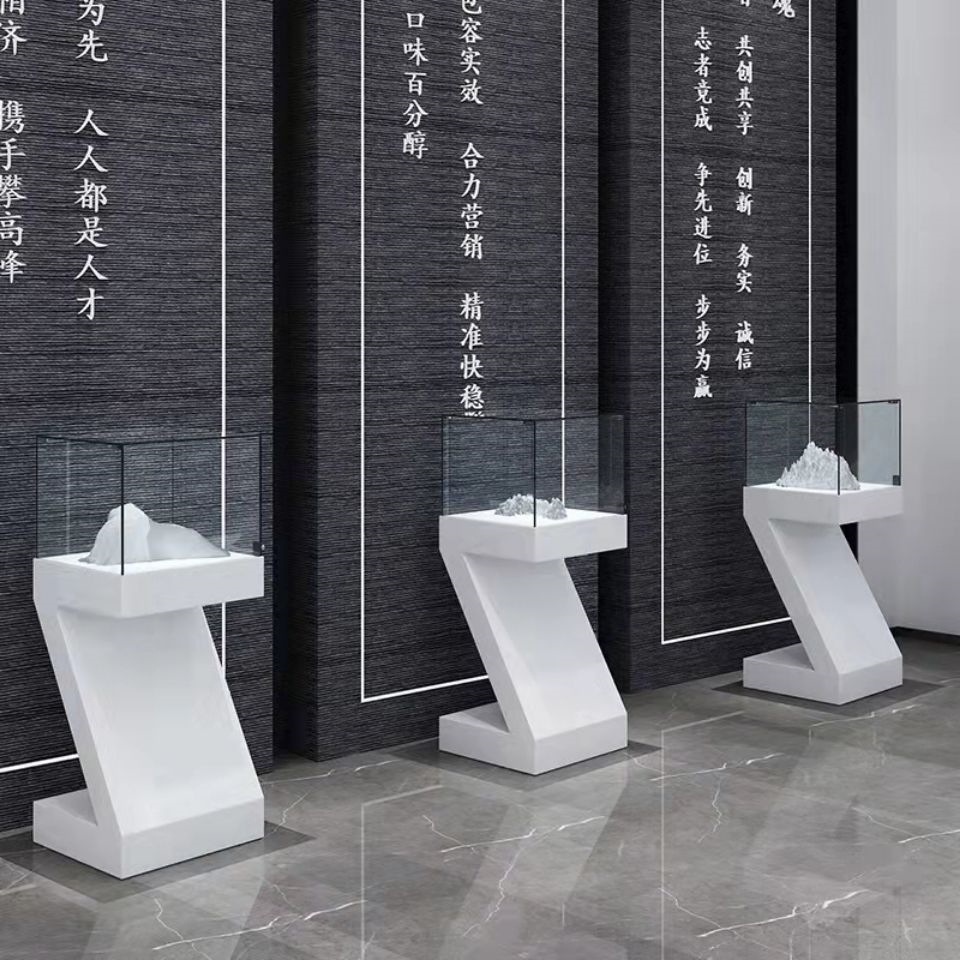 创意字母展示柜珠宝柜玻璃柜子饰品柜担心个性展台展示台