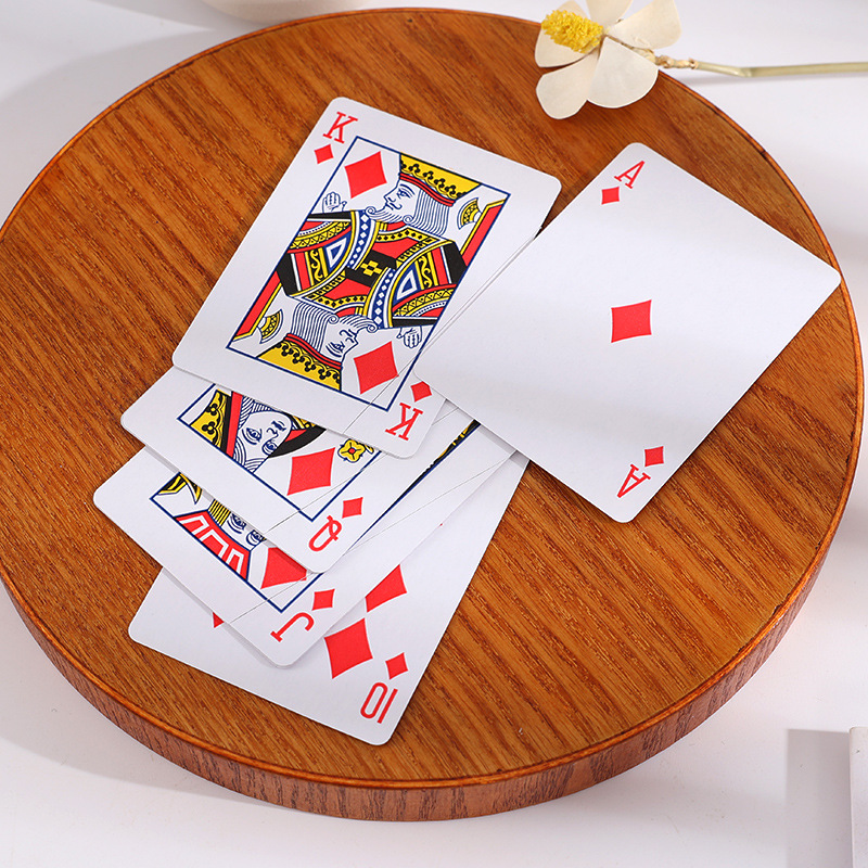 新奇特纸牌魔术刘谦同款瞬间变牌烂牌变同花顺视觉效果魔术道具